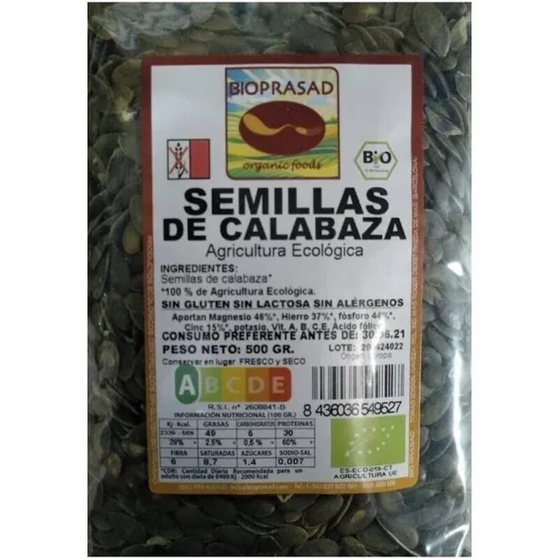 Semi Di Zucca Senza Glutine 500g