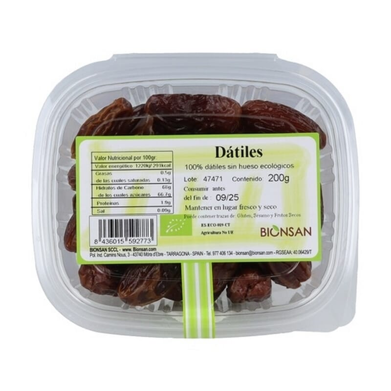 Datteri Senza Semi Eco 200g