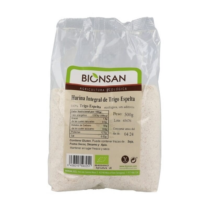 Harina Integral De Trigo Espelta Eco 500g