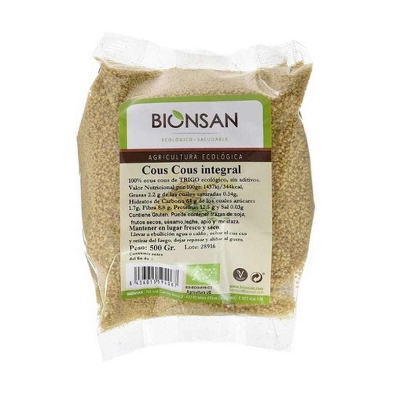 Cous Cous Trigo Integral Bio 500g