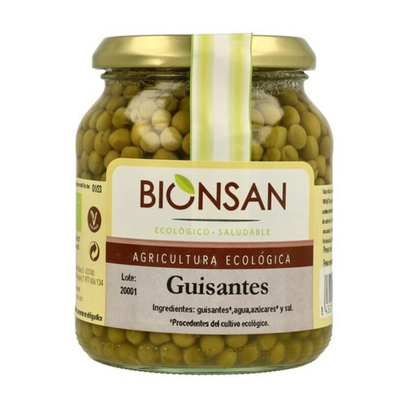 Ervilhas Cozidas Eco 370g