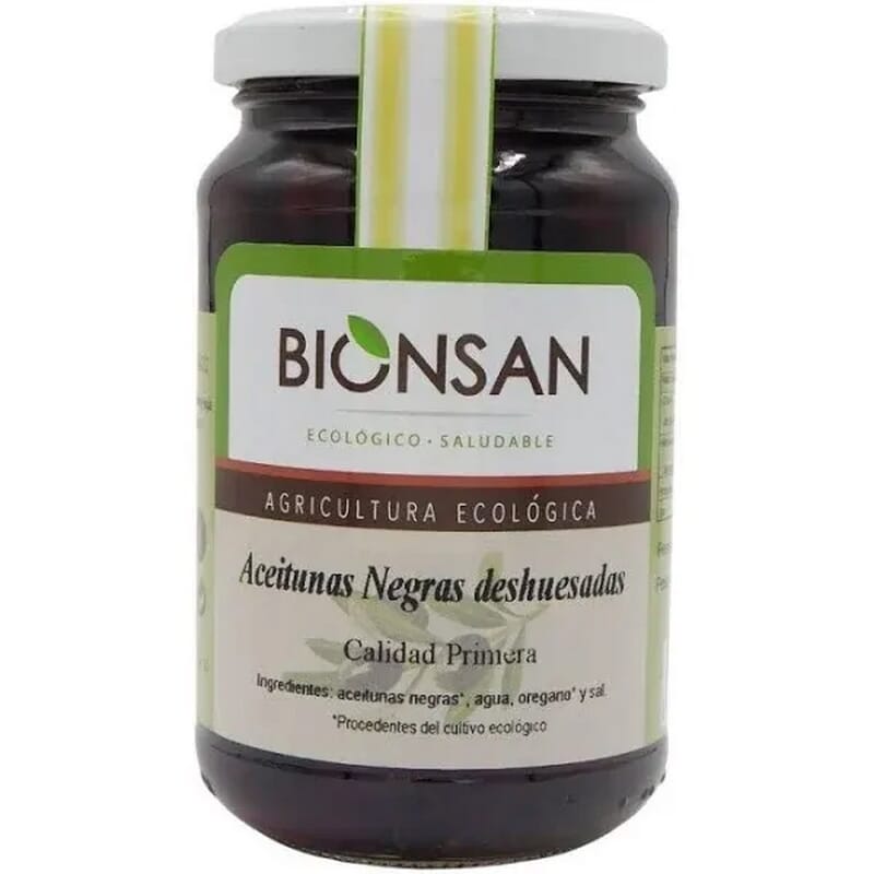 Aceitunas Negras Sin Hueso Eco 170g