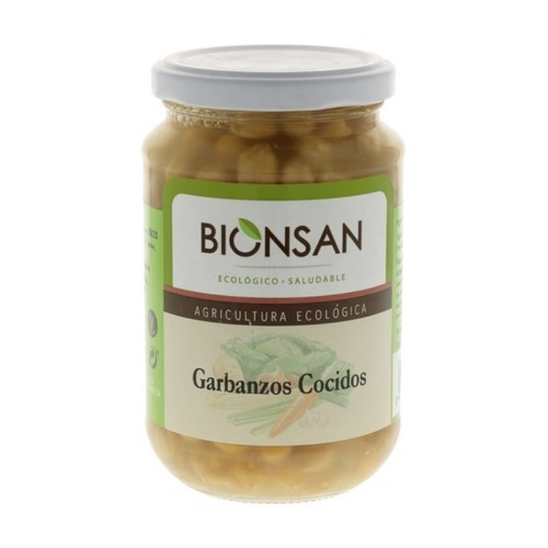 Garbanzos Cocidos Eco 220g de BIONSAN