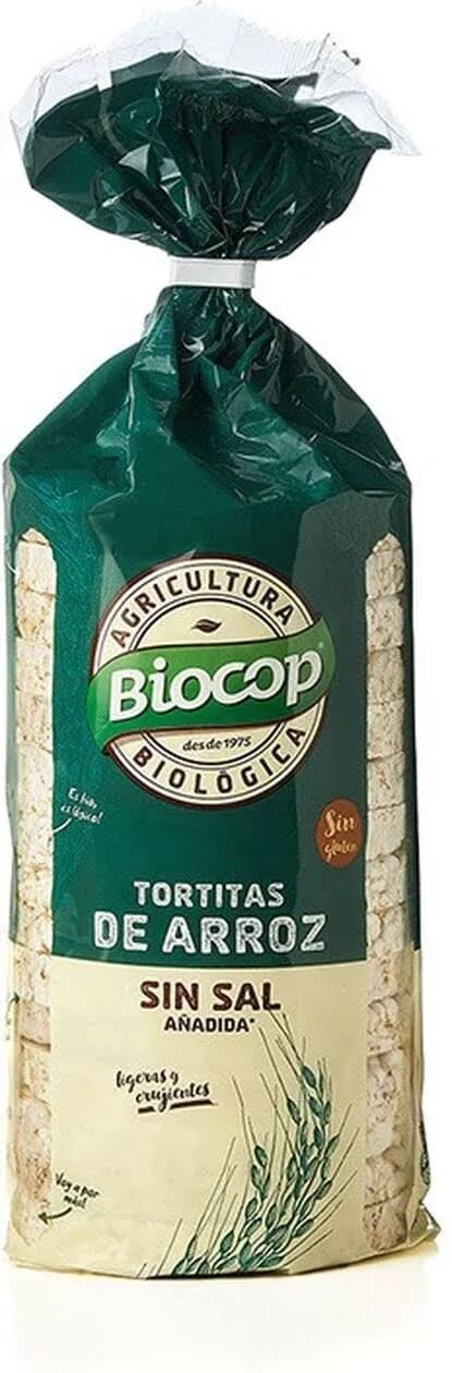 Tortitas De Arroz Sin Sal Sin Gluten 120g