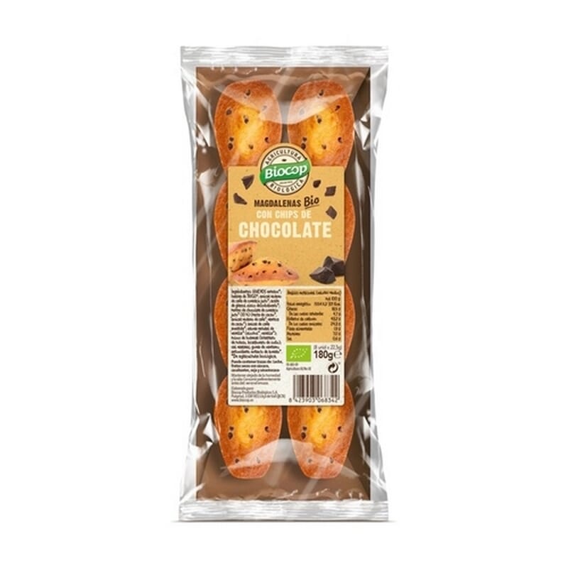 Muffins Mit Bio-Schokoladenchips 180g