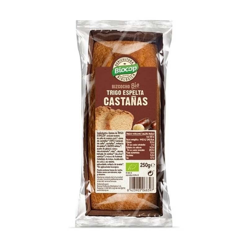 Kuchen Kastanien Dinkel Weizen Bio 250g