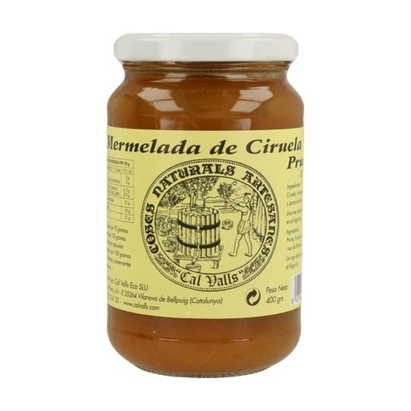 Mermelada De Ciruelas Sin Azúcar 400g de Cal Valls