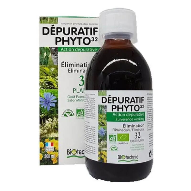 Depuratif Phyto Bio 32 Plantas 300 ml de Biover