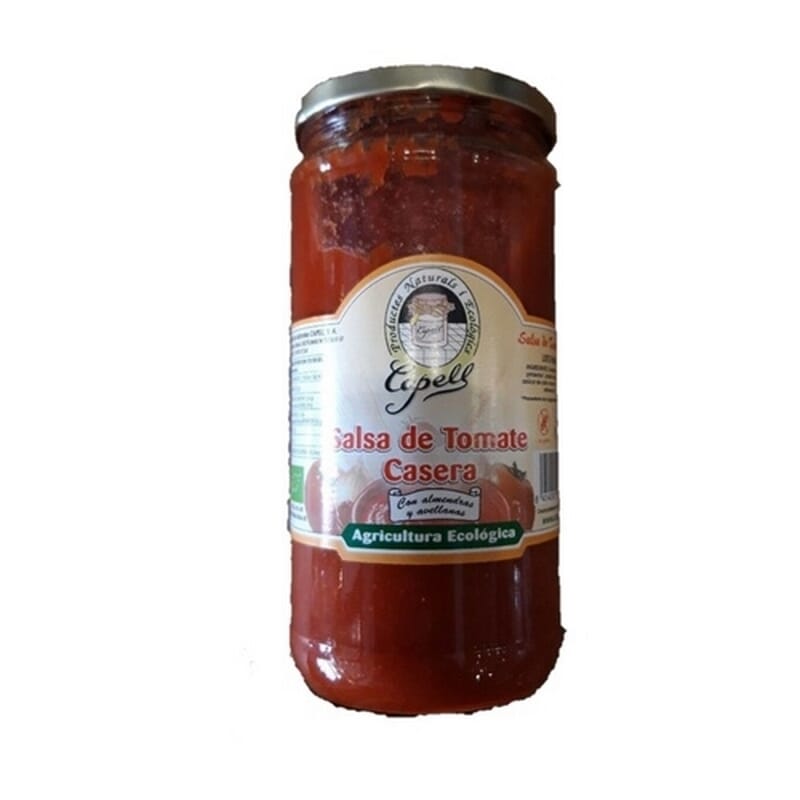 Salsa De Tomate Casera Sin Gluten 700g