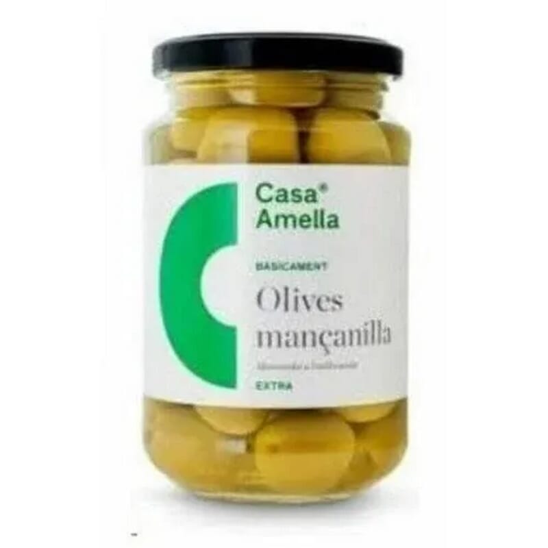 Olives Manzanilla Verte Avec Noyau 395g