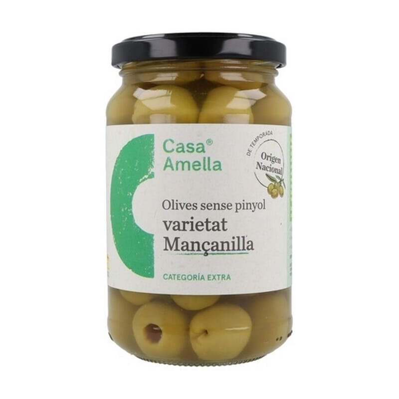 Olives Manzanilla Verte Sans Noyau 360g