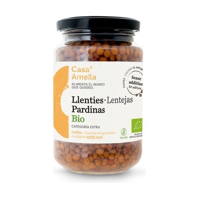 Lentilhas Pardina Cozida Bio 330g