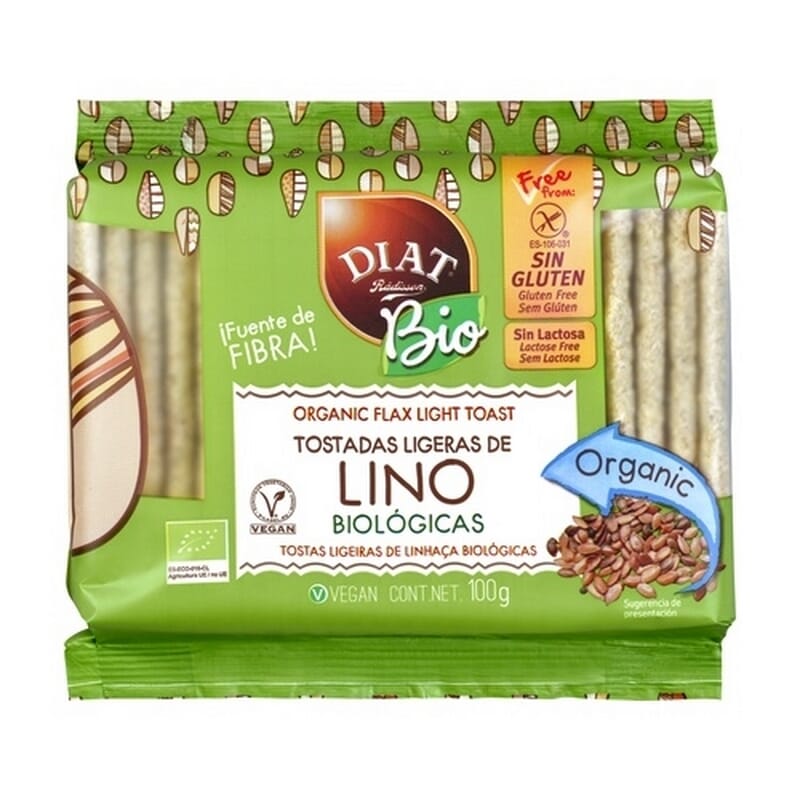 Tartine Leggere Lino Senza Glutine Bio 100g