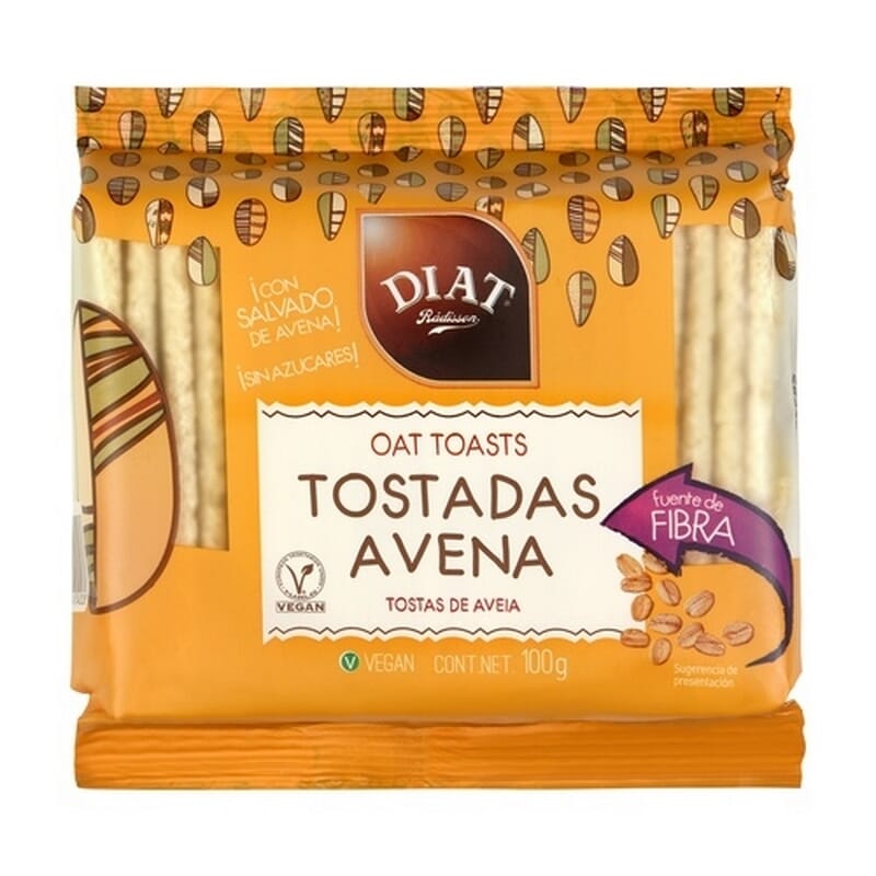 Tostadas De Avena 100g de Diat Radisson