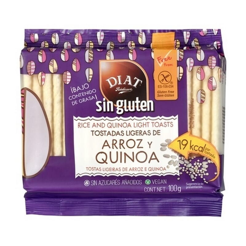 Tartines Légères de Riz et Quinoa 100g