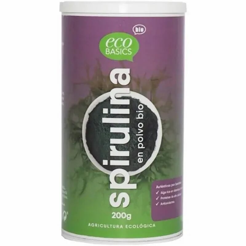 100% Spirulina-Pulver. 200g