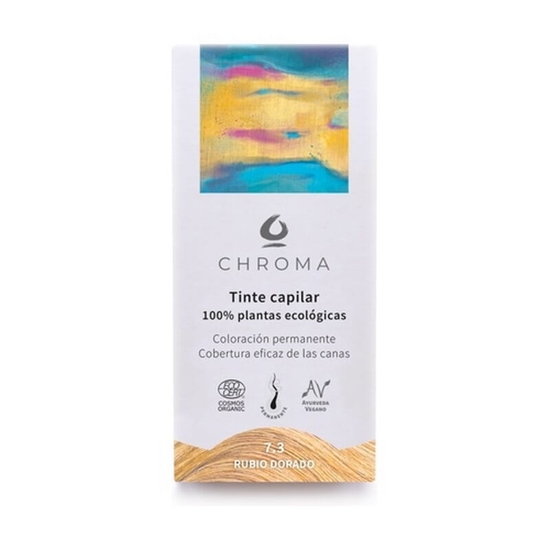 Teinture Capillaire 100% Éco #7.3 Blond Doré 500g