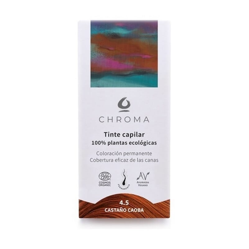 Tinte 4.5 Castaño Caoba 500g de Chroma