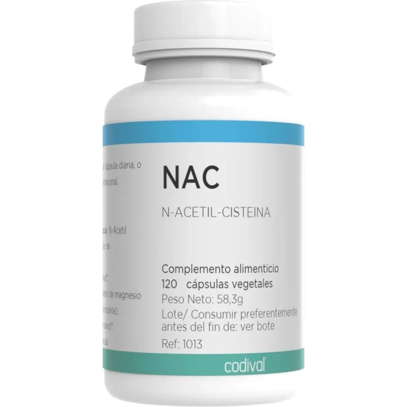 NAC N-Acetil-Cisteina 120 Caps
