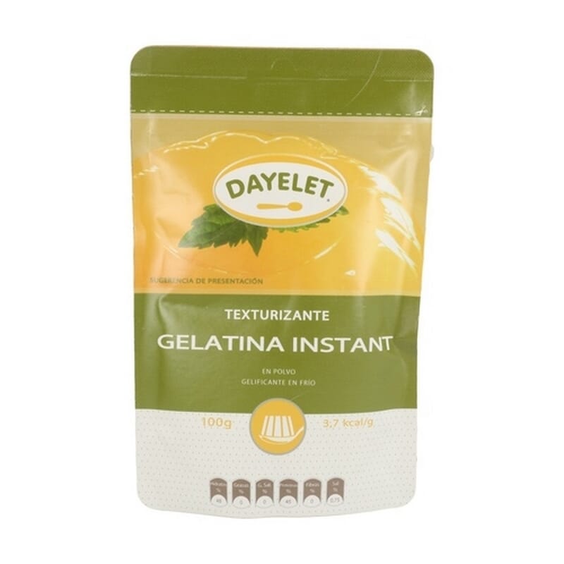 Gelatina Instantánea En Polvo Sin Gluten 100g de Dayelet
