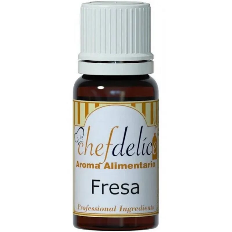 Aroma Fresa Concentrado Sin Gluten 10 ml
