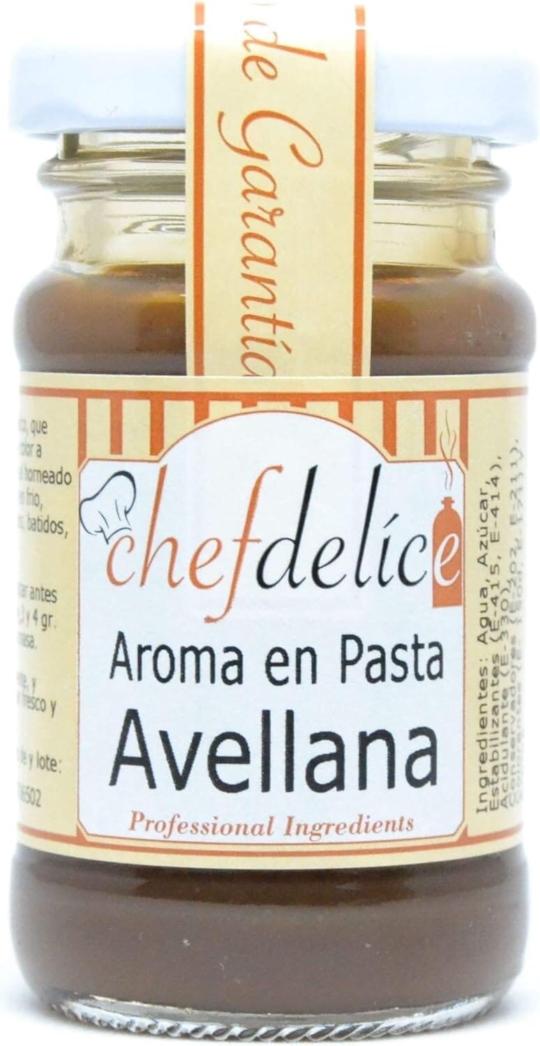 Aroma Avellana En Pasta Sin Gluten 50g
