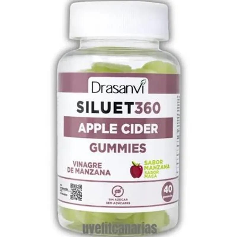 Siluet360 Aceto Di Mela Gummies 40 Caramelle gommose