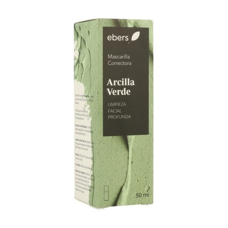 Mascarilla Facial Correctora Arcilla Verde 50 ml