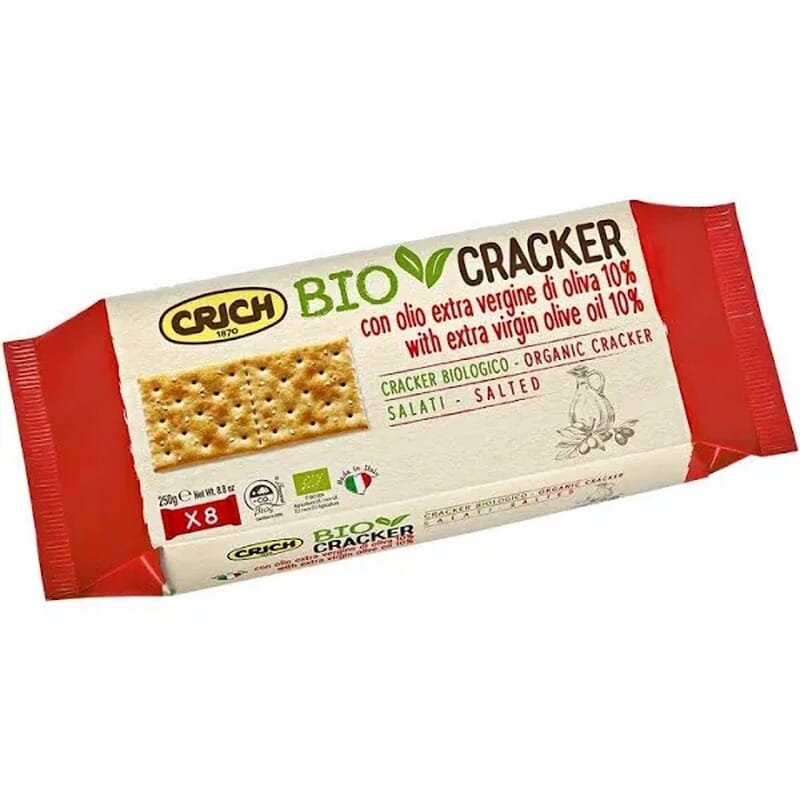 Biocrackers Salati Con Olio D'Oliva Bio 250g