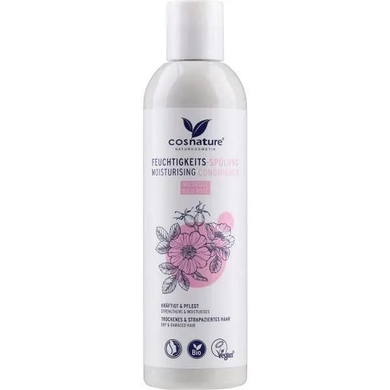Après-shampoing Hydratant Rose Sauvage Bio 250 ml