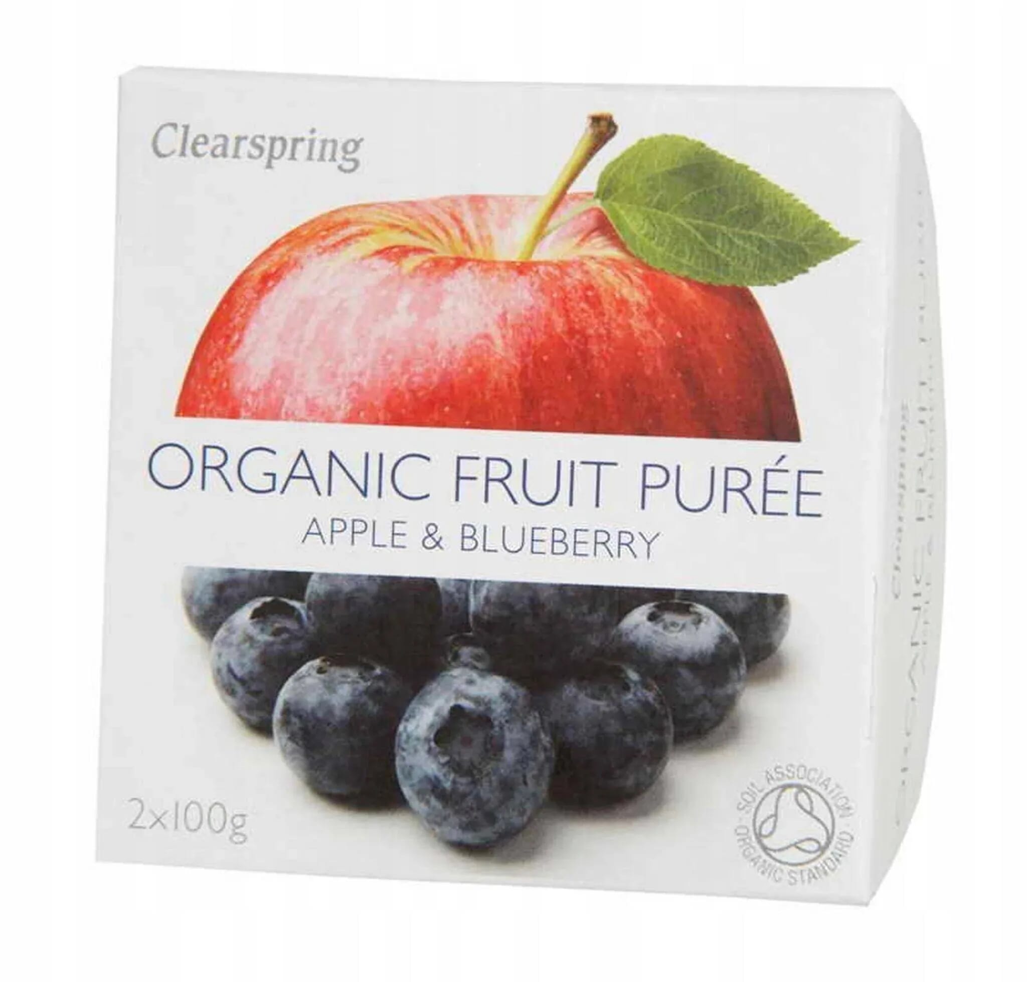 Compota De Manzana y Arándanos Organic 2 Uds 100 g