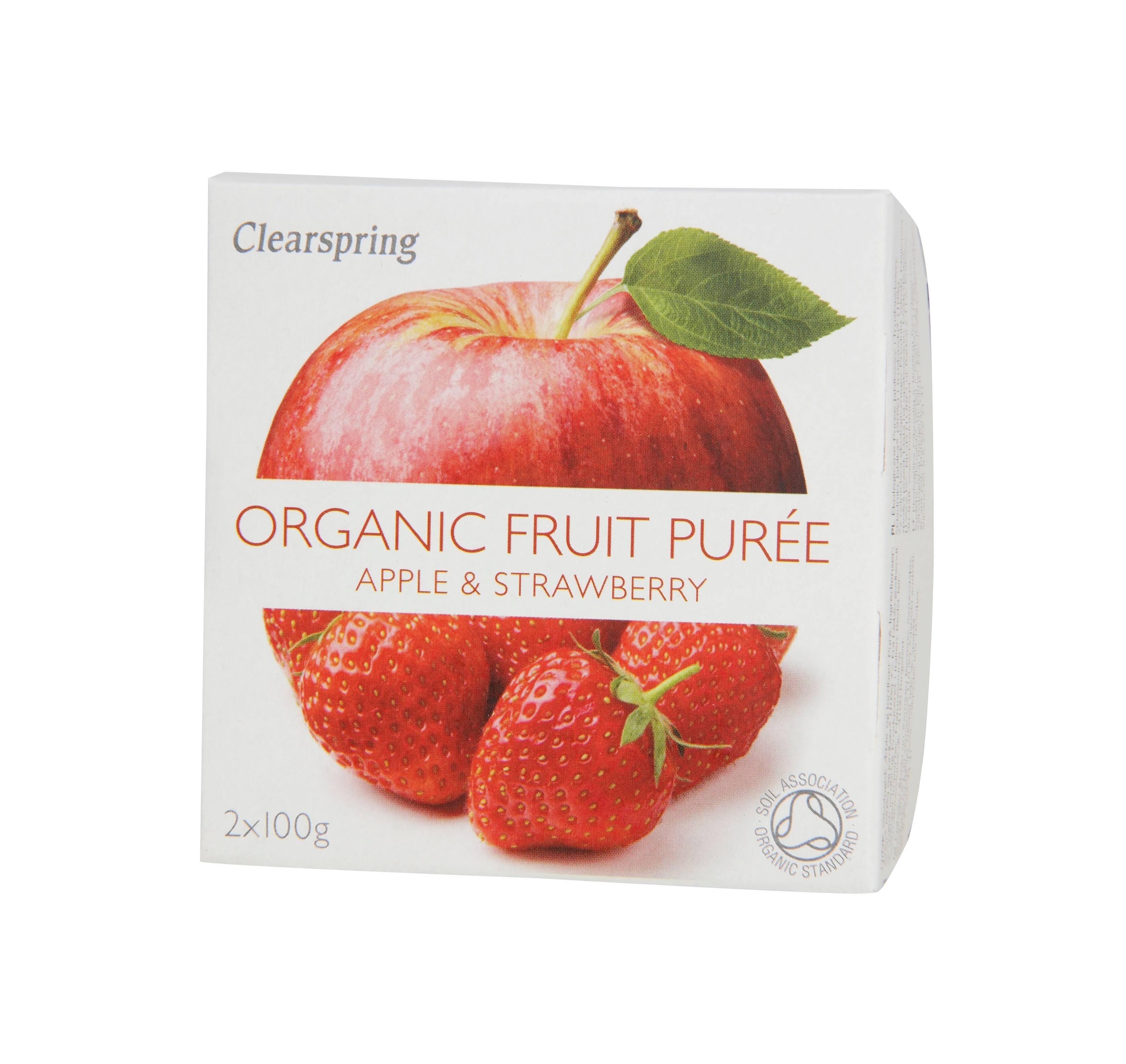 Compota De Manzana y Fresa Organic 2 Uds 100 g