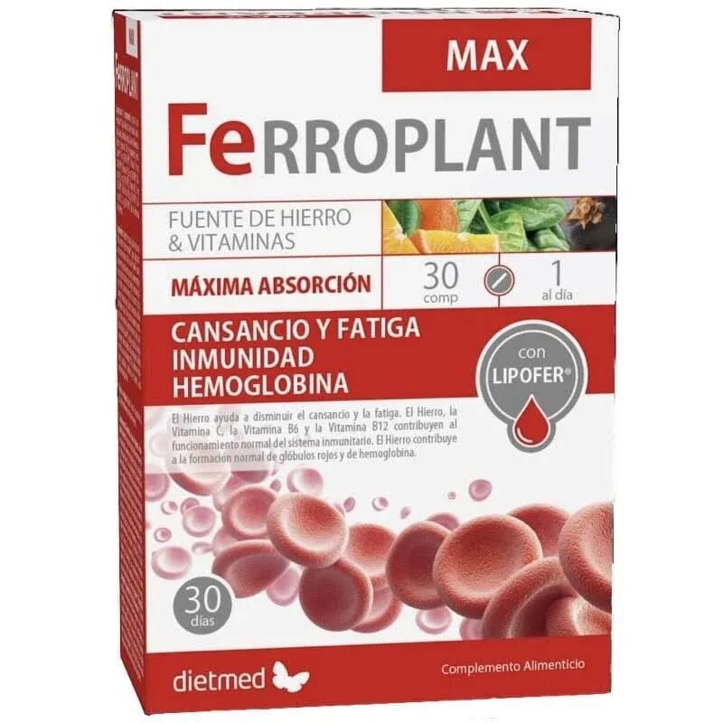 Max Ferroplant Cansancio y Fatiga 30 Tabs