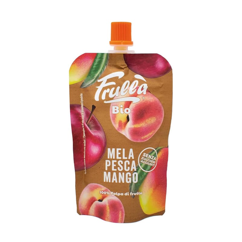 Puré De Manzana Melocotón Y Mango Bio 100g