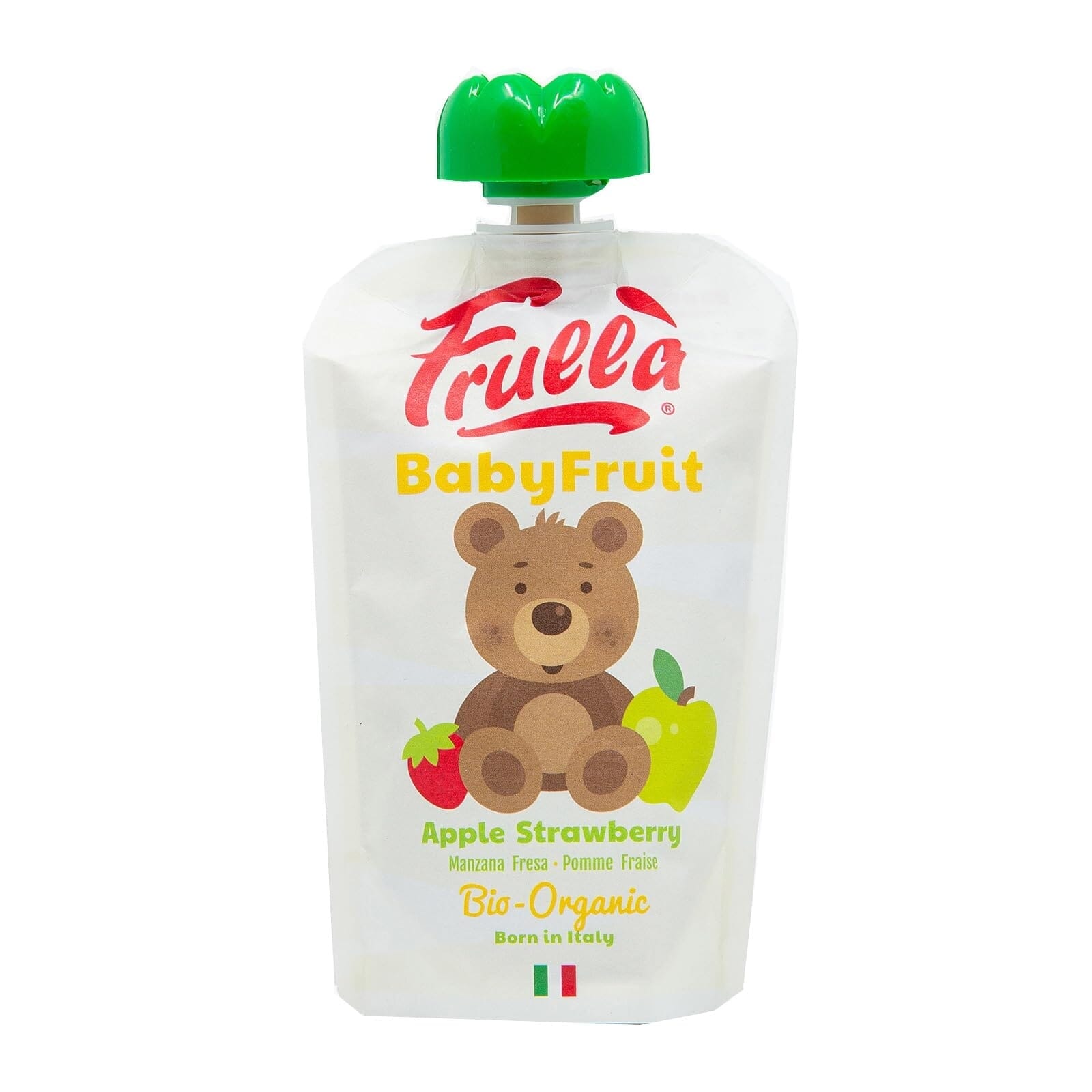 Puro Bevibile Baby Frutta Mela Fragola Bio 100g
