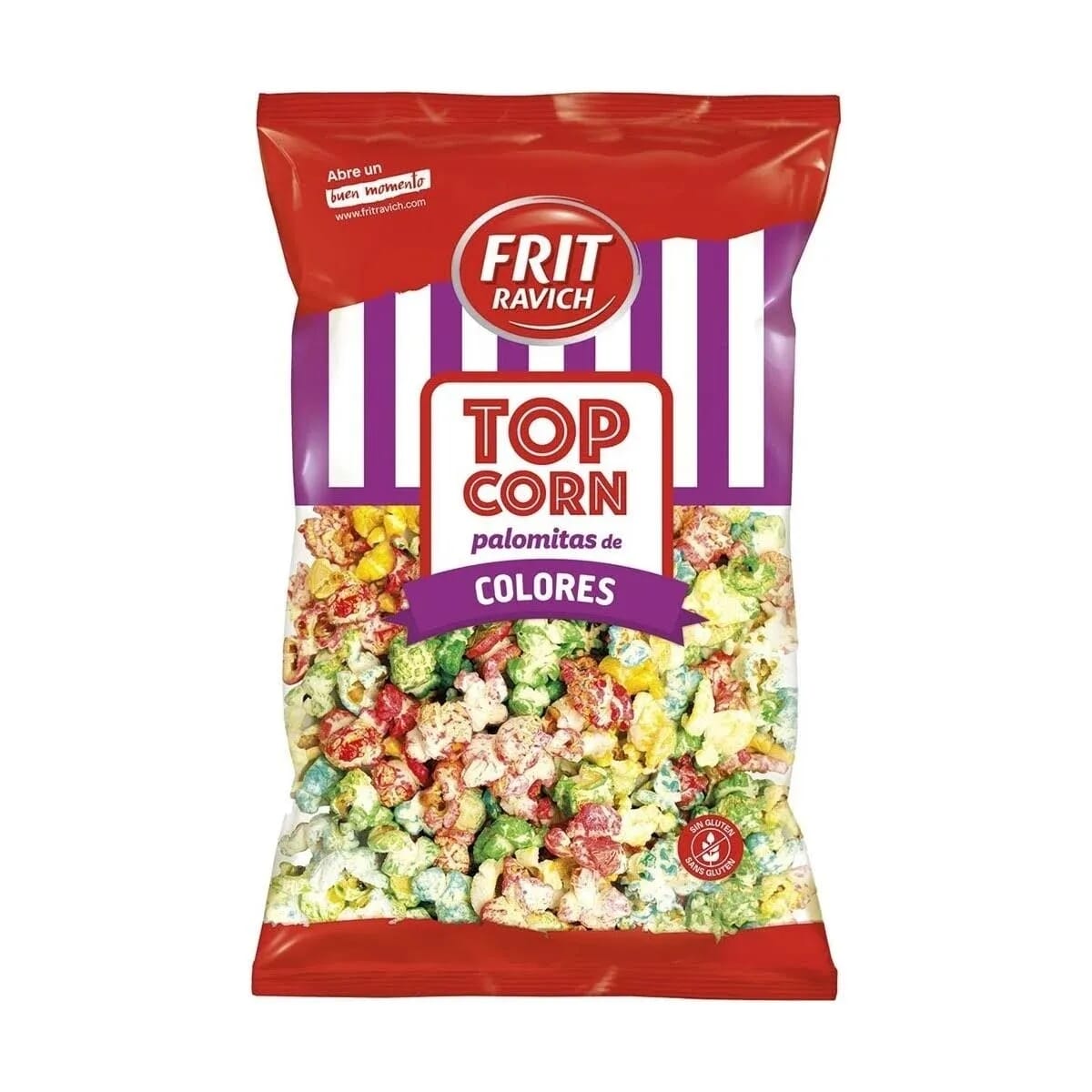 Pop-corn Colorés Sans Gluten 130g