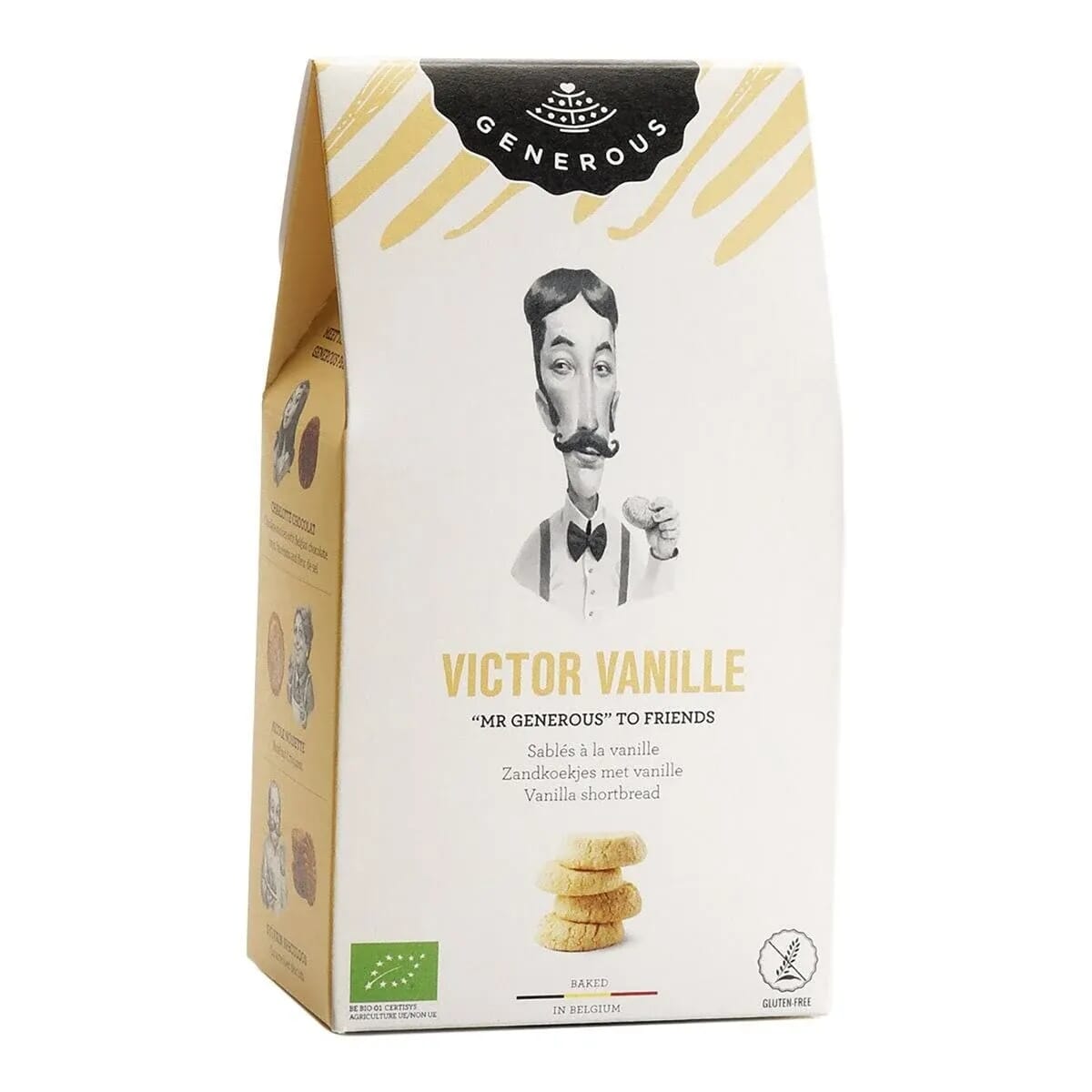 Kekse Victor Vanille Glutenfrei 100g