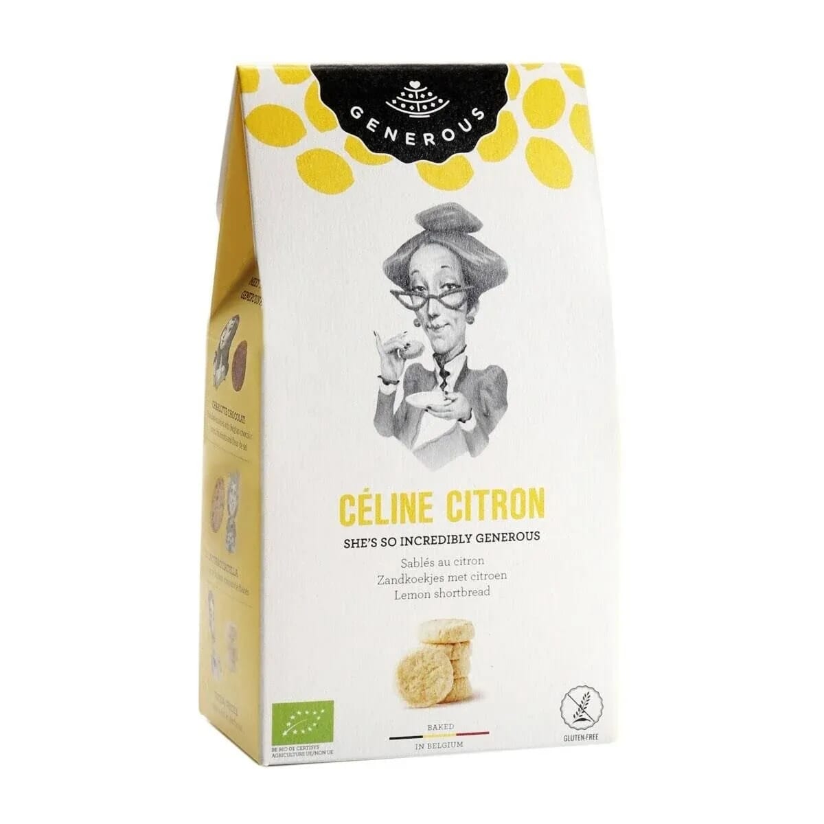 Céline Citron Glutenfreie Bio-Zitronenkekse 120g