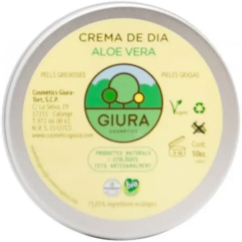 Crema Facial De Dia Aloe Vera Bio 50 ml