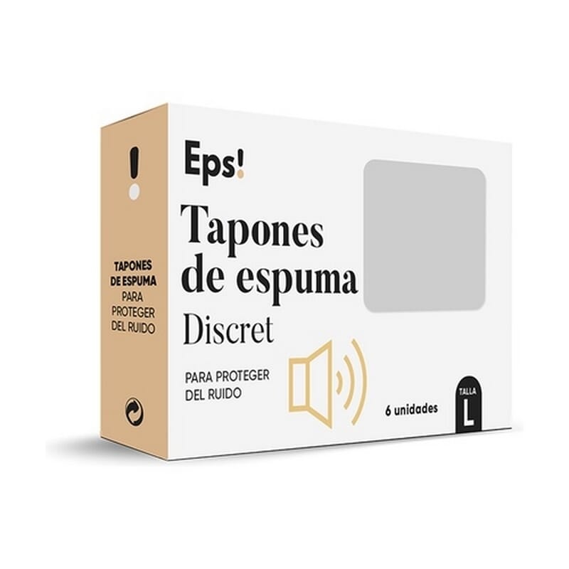 Tampões De Espuma Discret 6 Unds