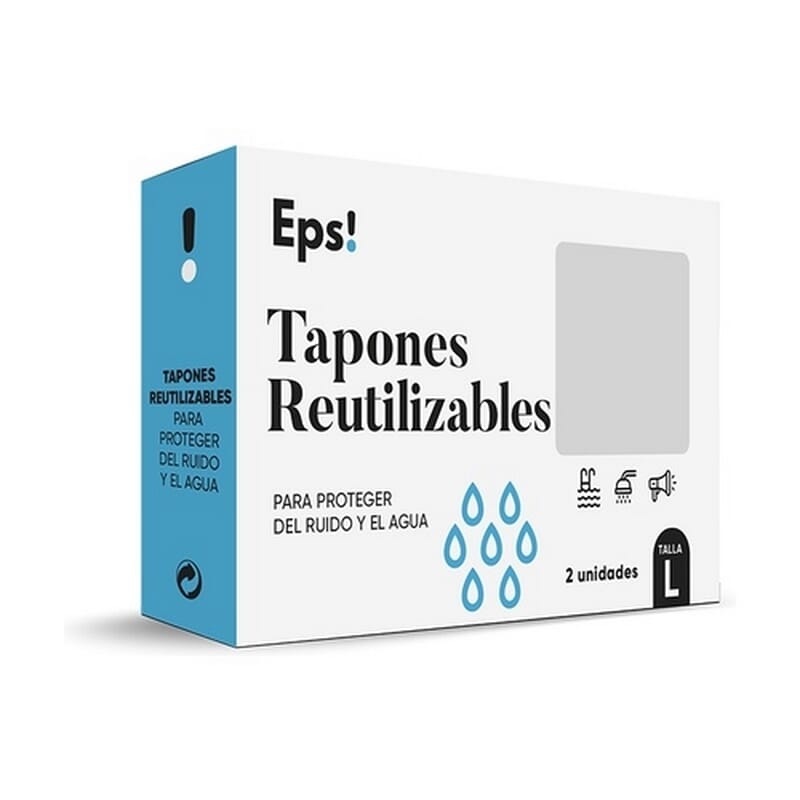 Tampões Reutilizáveis Tamanho L 2 Unds
