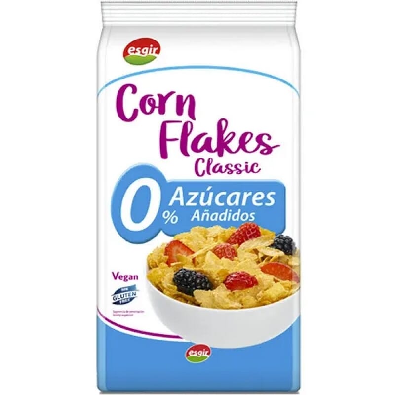 Corn Flakes Sin Gluten Sin Azúcar 300g de Esgir