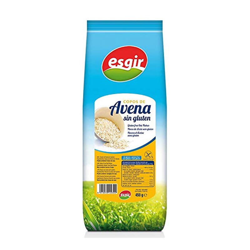 Flocons D'Avoine Complète Sans Gluten 450g
