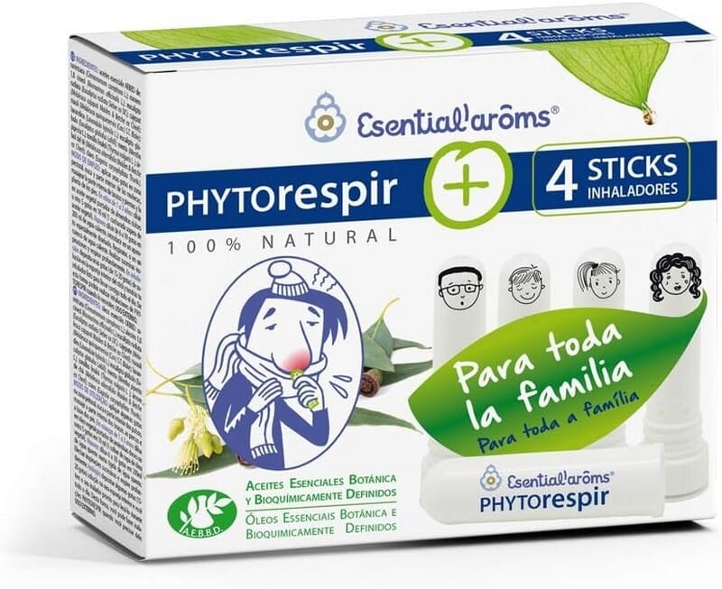 Phytorespir 30 ml + 4 Inaladores  