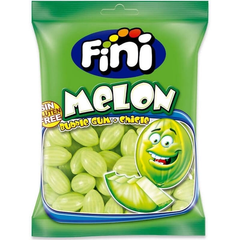 Chicles De Melón Sin Gluten 100g de Fini
