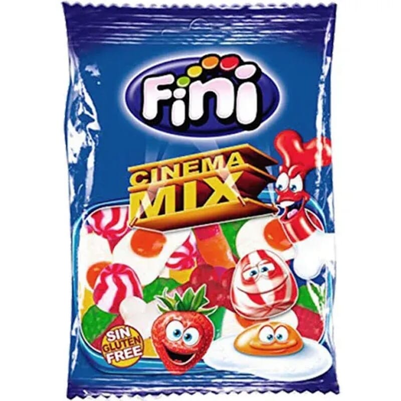 Golosinas Cinema Mix Sin Gluten 100g de Fini