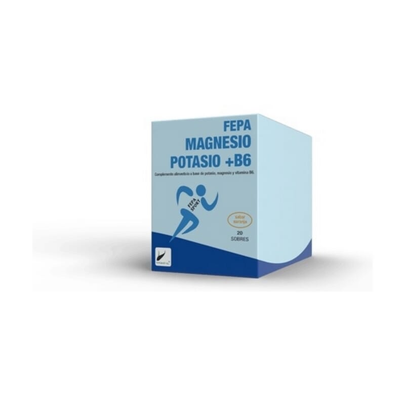 Fepa Magnesio Potasio + B6 20 Sobres