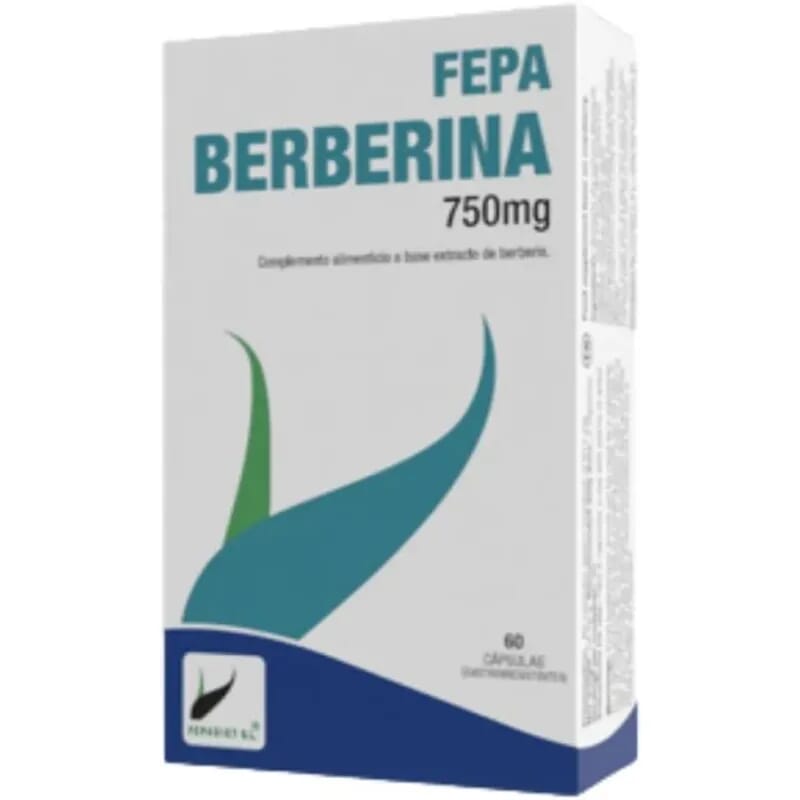 Fepa Berberina 750Mg 60 Caps