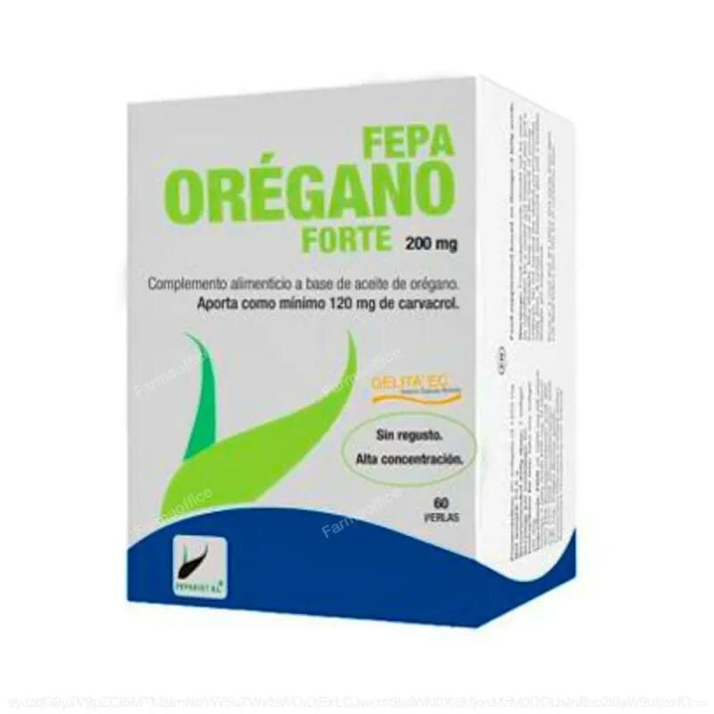 Fepa Orégano Forte 200Mg 60 Perlas