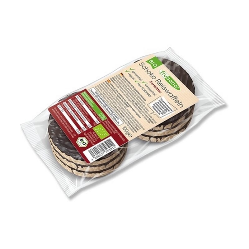 Tortitas De Arroz Chocolate Negro 100g